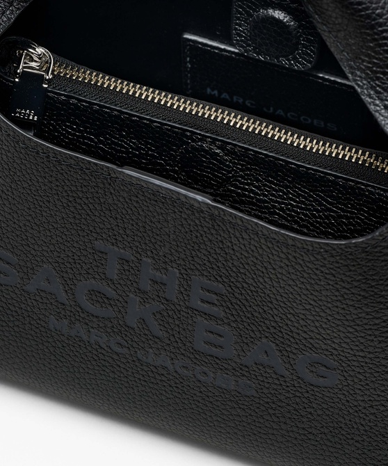 The Mini Sack Bag TONAL BLACK MARC JACOBS — Фото, Картинка BAG❤BAG Купить оригинал Украина, Киев, Житомир, Львов, Одесса ❤bag-bag.com.ua