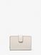 Medium Crossgrain Leather Wallet LT CREAM MICHAEL KORS — 3/4 Фото, Картинка BAG❤BAG Купить оригинал Украина, Киев, Житомир, Львов, Одесса ❤bag-bag.com.ua