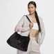 Nike Sportswear Faux Fur Tote (10L) Black / Black / Metallic Silver FZ1323-010 &mdash; фото 1 из 8