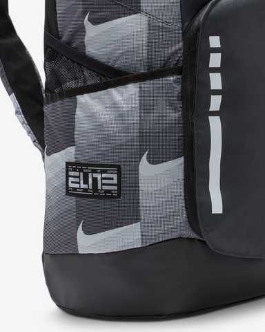 ᐉ Nike Hoops Elite Printed Backpack (32L) Anthracite / Black