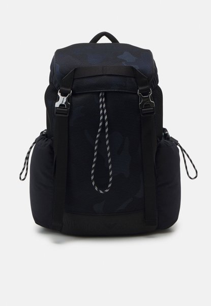 BACKPACK UNISEX - Backpack Blu cam. / Black - blu cam. / Black Armani — Фото, Картинка BAG❤BAG Купить оригинал Украина, Киев, Житомир, Львов, Одесса ❤bag-bag.com.ua