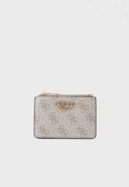 GUESS Laurel Credit Card Case Wallet Dark Taupe DARK TAUPE SWSG7459505-DKO &mdash; фото 1 з 5