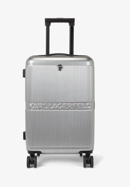 Wheeled suitcase SILVER KARL LAGERFELD — Фото, Картинка BAG❤BAG Купить оригинал Украина, Киев, Житомир, Львов, Одесса ❤bag-bag.com.ua