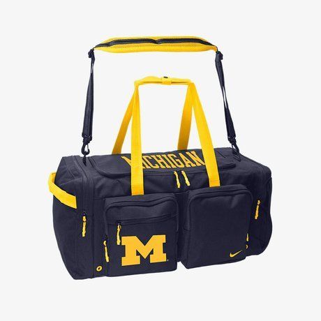 Nike Michigan Utility Power 2.0 College Duffel Bag College Navy II9984-419 &mdash; фото 1 из 2