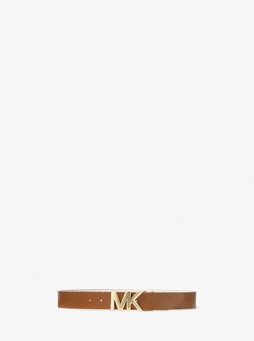 Reversible Logo and Leather Waist Belt VANILLA MICHAEL KORS — Фото, Картинка BAG❤BAG Придбати оригінал Україна, Київ, Житомир, Львів, Одеса ❤bag-bag.com.ua