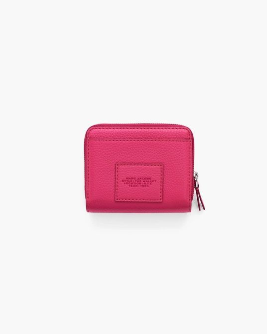 MARC JACOBS The Leather Mini Compact Wallet Raspberry pink 2R3SMP044S10 &mdash; фото 3 з 4