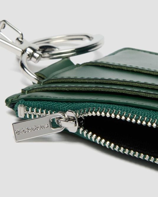 Dr. Martens Cardholder Kiev Leather Keyring DMS GREEN Kiev 41429300 &mdash; фото 3 з 8