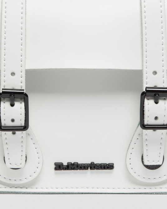 7 Inch Leather Crossbody Bag WHITE SMOOTH;White Smooth Leather Dr. Martens — Фото, Картинка BAG❤BAG Купить оригинал Украина, Киев, Житомир, Львов, Одесса ❤bag-bag.com.ua