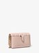 Small Quilted Leather Smartphone Crossbody Bag SOFT PINK MICHAEL KORS — 3/4 Фото, Картинка BAG❤BAG Купить оригинал Украина, Киев, Житомир, Львов, Одесса ❤bag-bag.com.ua