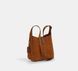 COACH Hadley Mini Crossbody Bag In Signature Suede Im / Caramel CCE16 &mdash; фото 4 из 8
