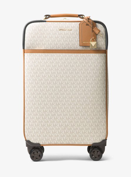 Jet Set Travel Logo Suitcase VANILLA MICHAEL KORS — Фото, Картинка BAG❤BAG Купить оригинал Украина, Киев, Житомир, Львов, Одесса ❤bag-bag.com.ua