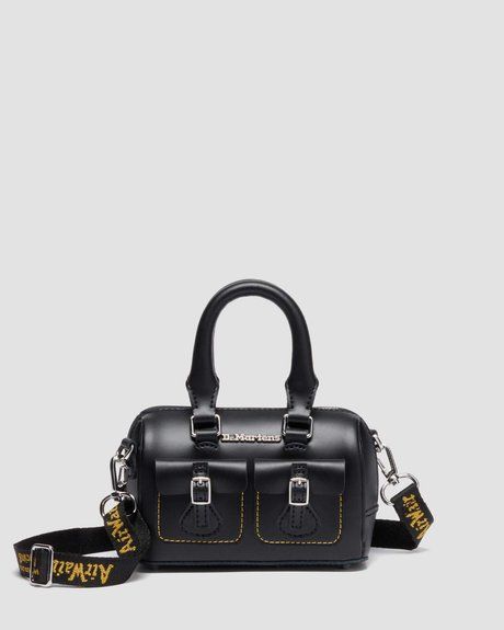 Dr. Martens Mini Top Handle Leather Bag BLACK KIEV 41242001 &mdash; фото 1 з 9