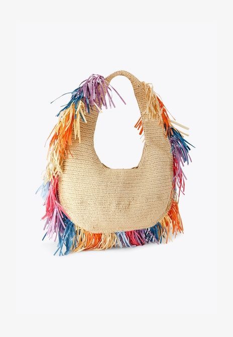 Kurt Geiger London Large Fringe Handbag Beige Oth BG147477KGL &mdash; фото 2 из 5