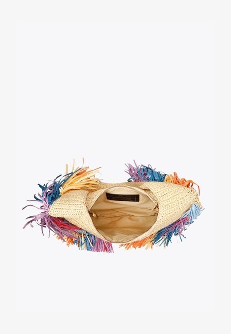 Kurt Geiger London Large Fringe Handbag Beige Oth BG147477KGL &mdash; фото 3 из 5