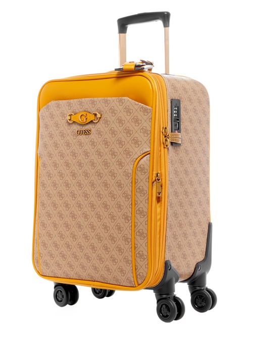 Izzy 18" 8-Wheel Suitcase Jaune / Lemon yellow GUESS — Фото, Картинка BAG❤BAG Купить оригинал Украина, Киев, Житомир, Львов, Одесса ❤bag-bag.com.ua