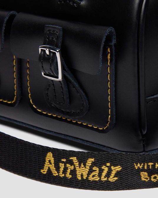 Dr. Martens Mini Top Handle Leather Bag BLACK KIEV 41242001 &mdash; фото 9 з 9