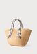 GUESS Beach Straw Tote Bag Brown / White / Beige E5GZ10WH660-PMJU &mdash; фото 2 из 4