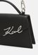KARL LAGERFELD Signature Slim Handbag BLACK 246W3099-A994 &mdash; фото 6 з 6