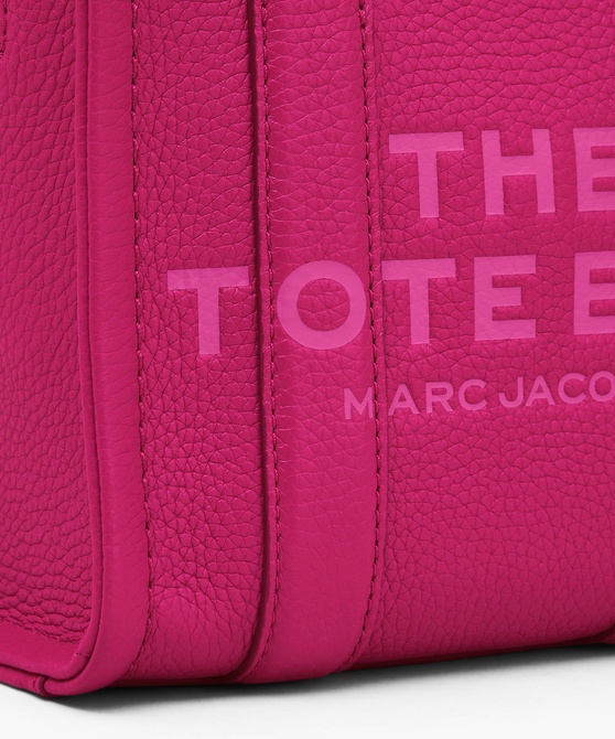 The Leather Mini Tote Bag Lipstick pink MARC JACOBS — Фото, Картинка BAG❤BAG Купить оригинал Украина, Киев, Житомир, Львов, Одесса ❤bag-bag.com.ua