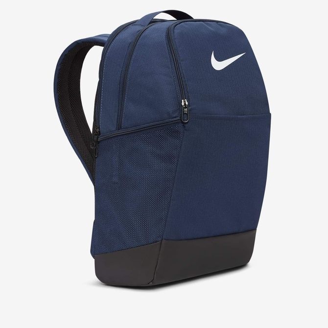 Nike Brasilia 9.5 Training Backpack (Medium, 24L) Midnight navy / Black / White DH7709-410 &mdash; фото 3 из 11