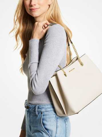 Pebbled leather outlet shoulder bag