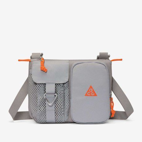 Nike ACG 'DAYMAX' Crossbody Bag (3L) College Grey / Grey Fog / Safety Orange HJ8180-009 &mdash; фото 1 из 10