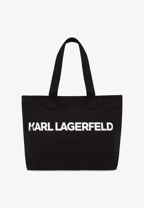 KARL LAGERFELD Shopper Extra Large Logo Tote Bag Black BLACK B2M50100-999 &mdash; фото 2 из 5