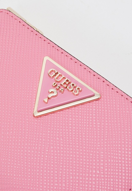 LAUREL ZIP AROUND CARD CASE - Wallet PINK GUESS — Фото, Картинка BAG❤BAG Придбати оригінал Україна, Київ, Житомир, Львів, Одеса ❤bag-bag.com.ua