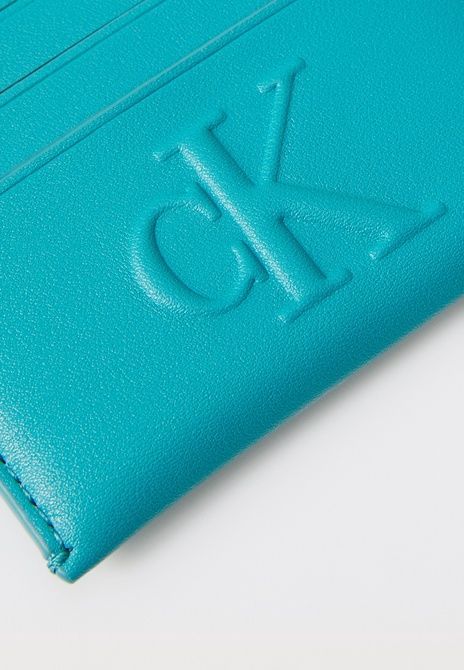 Calvin Klein Sculpted Cardcase Unisex Wallet Teal Slate Teal Slate LV04K1026G &mdash; фото 5 из 5