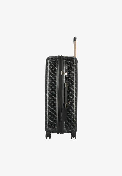 ROLLEN - Wheeled suitcase COAL GUESS — Фото, Картинка BAG❤BAG Купить оригинал Украина, Киев, Житомир, Львов, Одесса ❤bag-bag.com.ua