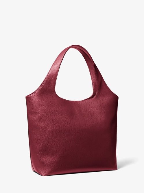 MICHAEL KORS Cooper Small Logo Embossed Tote Bag MAROON 37F6LCOT7U &mdash; фото 4 з 4
