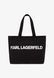 KARL LAGERFELD Shopper Extra Large Logo Tote Bag Black BLACK B2M50100-999 &mdash; фото 2 из 5