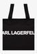 KARL LAGERFELD Shopper Extra Large Logo Tote Bag Black BLACK B2M50100-999 &mdash; фото 5 из 5