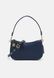 EXCLUSIVE SIGNATURE SWINGER - Handbag Deep blue COACH — 1/5 Фото, Картинка BAG❤BAG Купить оригинал Украина, Киев, Житомир, Львов, Одесса ❤bag-bag.com.ua