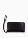 Embossed Monogram Leather Phone Zip Around Wallet BLACK Calvin Klein — 1/2 Фото, Картинка BAG❤BAG Купить оригинал Украина, Киев, Житомир, Львов, Одесса ❤bag-bag.com.ua