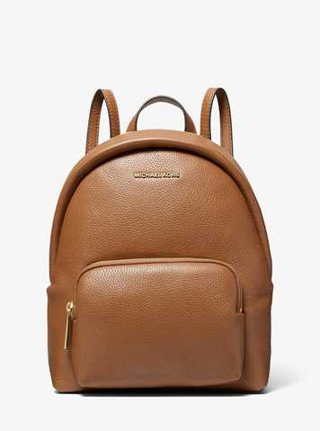 michael kors medium pebbled leather backpack