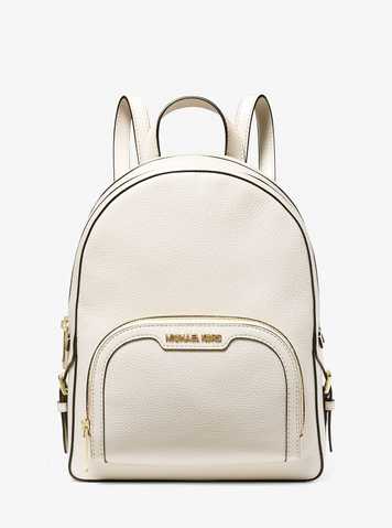 michael kors cream backpack