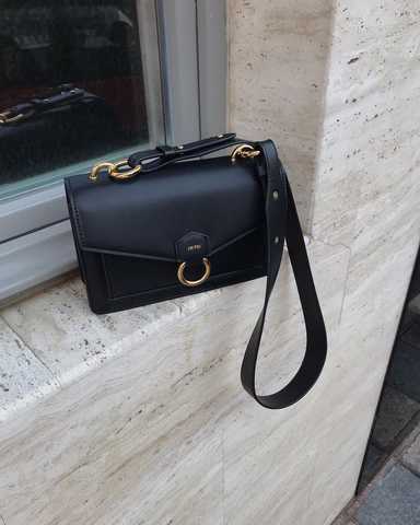 JW PEI, Bags, Jw Pei The Envelope Chain Crossbody Black