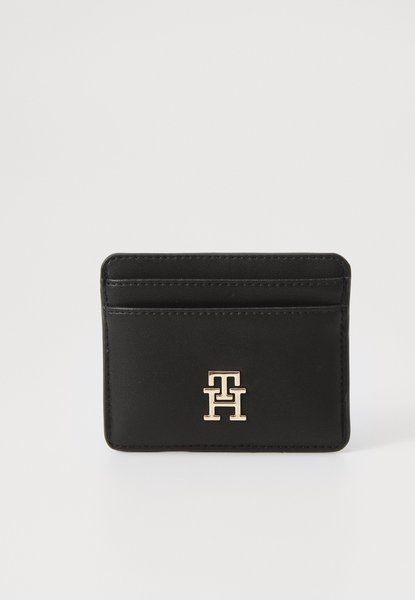 TOMMY HILFIGER Feminine Cc Holder Wallet Black BLACK AW0AW17474 &mdash; фото 1 з 5