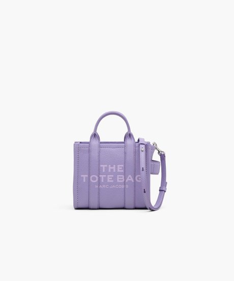 The Leather Mini Tote Bag Lavender MARC JACOBS — Фото, Картинка BAG❤BAG Купить оригинал Украина, Киев, Житомир, Львов, Одесса ❤bag-bag.com.ua