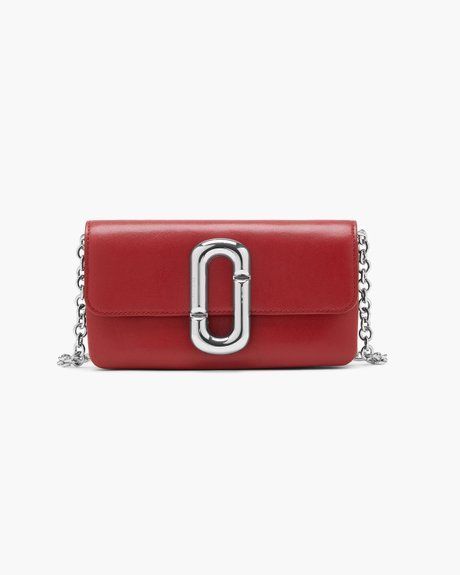 MARC JACOBS Scene Wallet On Chain CRIMSON 2F6SMN012S01 &mdash; фото 1 из 4