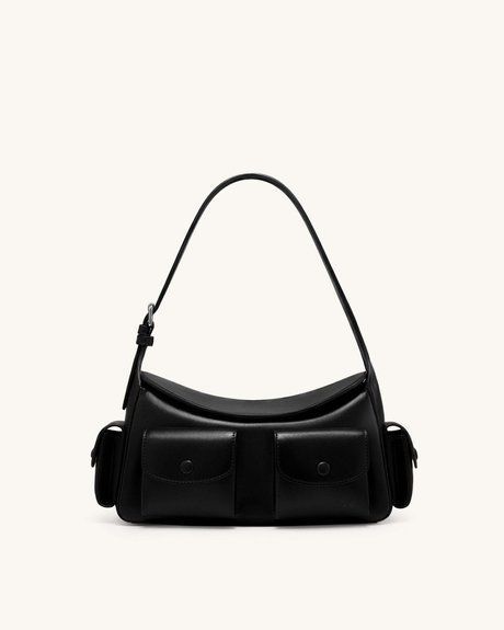 JW PEI Corinne Multi-Pocket Shoulder Bag BLACK BG151067JWP &mdash; фото 1 из 4
