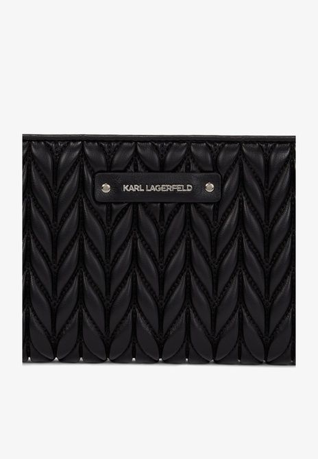 KARL LAGERFELD Weave Wallet Black BLACK A3W32038-1AV &mdash; фото 4 из 4