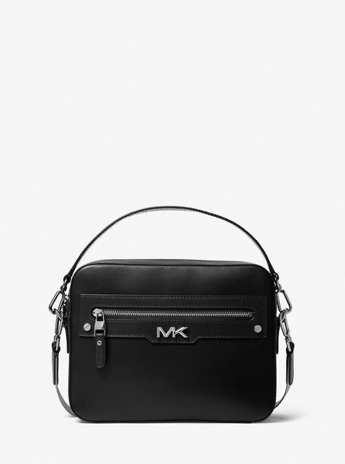 Varick Leather Camera Bag BLACK MICHAEL KORS — Фото, Картинка BAG❤BAG Купить оригинал Украина, Киев, Житомир, Львов, Одесса ❤bag-bag.com.ua