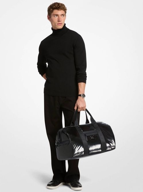 MICHAEL KORS Brooklyn Medium Puffy Duffel Bag BLACK 33F5TBNU7M &mdash; фото 3 з 3