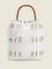 Aida Woven Leather Hobo Bag WHITE GUESS — 1/7 Фото, Картинка BAG❤BAG Купить оригинал Украина, Киев, Житомир, Львов, Одесса ❤bag-bag.com.ua