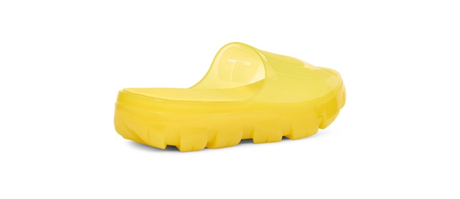 Jella Clear Slide Platform Sandal Sunny yellow;Sunny yellow UGG — Фото, Картинка BAG❤BAG Купить оригинал Украина, Киев, Житомир, Львов, Одесса ❤bag-bag.com.ua
