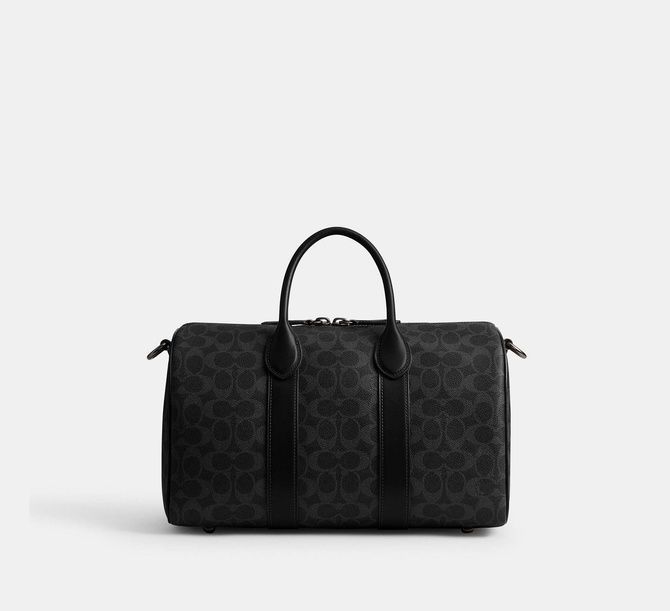 COACH Compass Bag 35 In Signature Canvas Black Signature CCD92 &mdash; фото 5 з 7