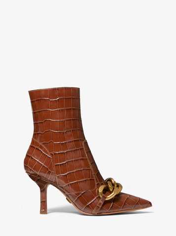 michael kors chestnut boots