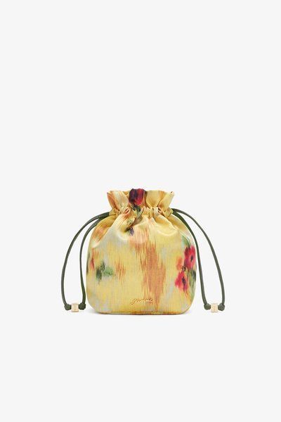 GANNI Pouch in Printed Taffeta Aurora B301028101F00 &mdash; фото 1 из 3
